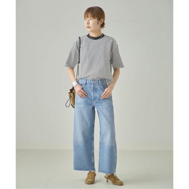 【NEW】ジャーナルスタンダード レサージュ（journal standard L’essage）/CITIZENS OF HUMANITY AYLA RAW HEM CROP デニムパンツ 2117_1