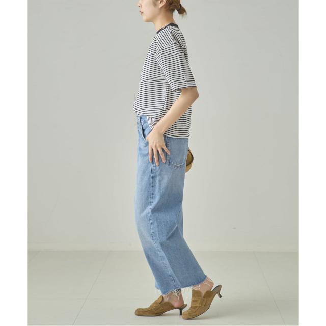 【NEW】ジャーナルスタンダード レサージュ（journal standard L’essage）/CITIZENS OF HUMANITY AYLA RAW HEM CROP デニムパンツ 2117_6