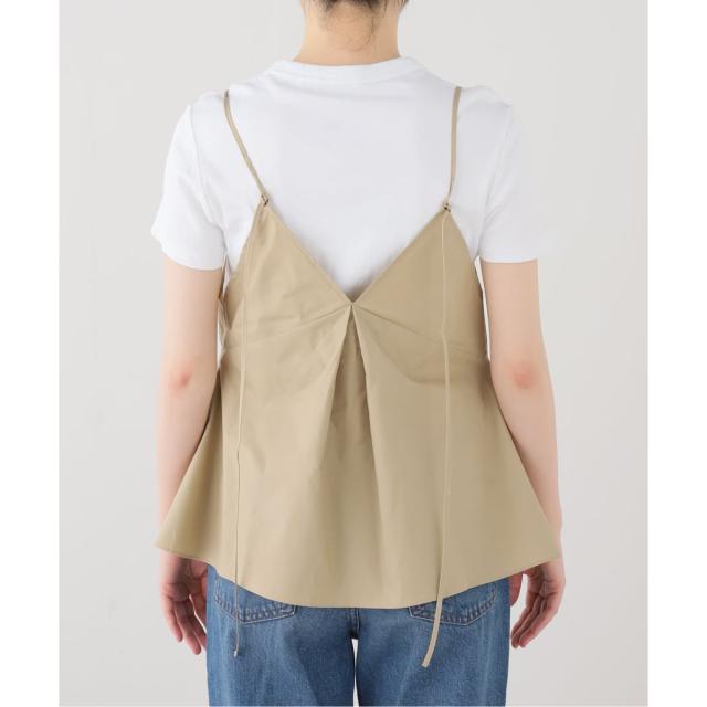 逐次刊行物標準尺度 レサージュ（journal standard L’essage）/The Loom/ザ 御部屋 COTTON PLEATED CAMISOLE キャミソール