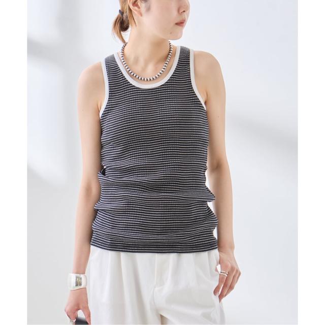 【NEW】ジャーナルスタンダード レサージュ（journal standard L’essage）/カップ付きボーダータンクトップ_5