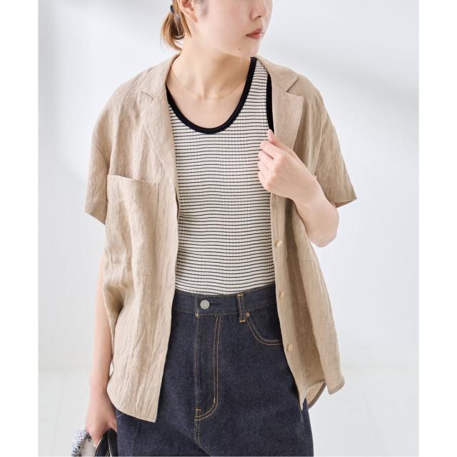 【NEW】ジャーナルスタンダード レサージュ（journal standard L’essage）/カップ付きボーダータンクトップ_10