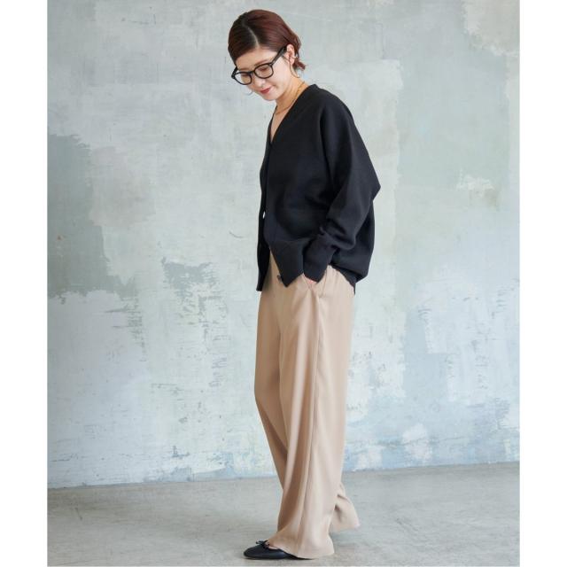 スピック＆スパン（Spick and Span）/≪WEB+一部店舗限定追加≫ダブルジャガード ビッグカーディガンの通販は