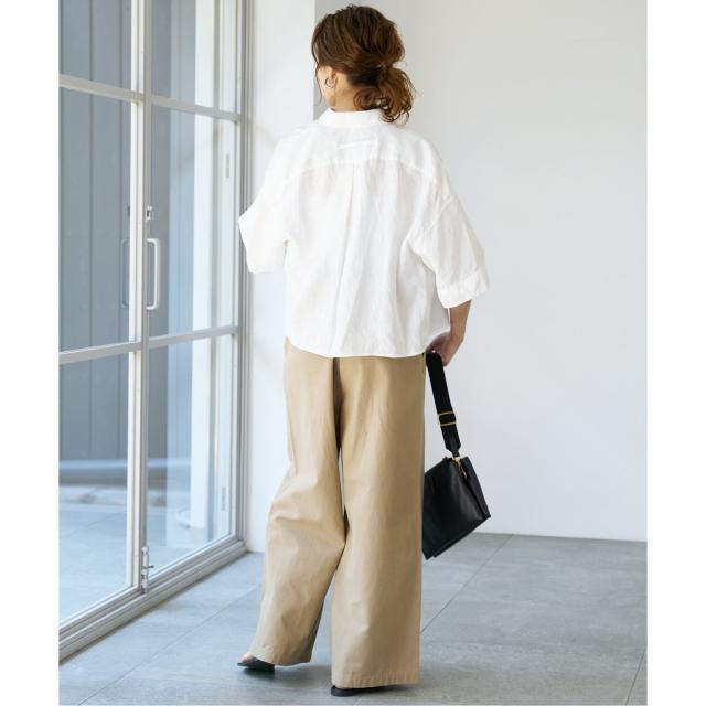 Spick and Span サスペンダー付きワーカーパンツ Spick and Span