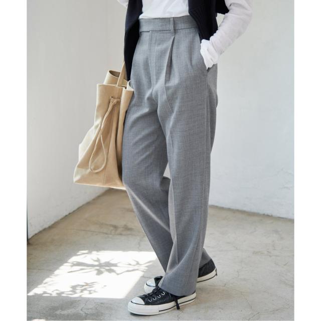 スピック＆スパン（Spick and Span）/ダブルクロステーパードパンツの通販は