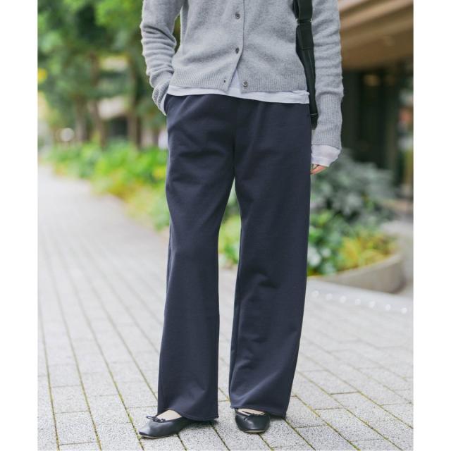 スピック＆スパン（Spick and Span）/裏毛イージーストレートパンツの通販は 10,725円