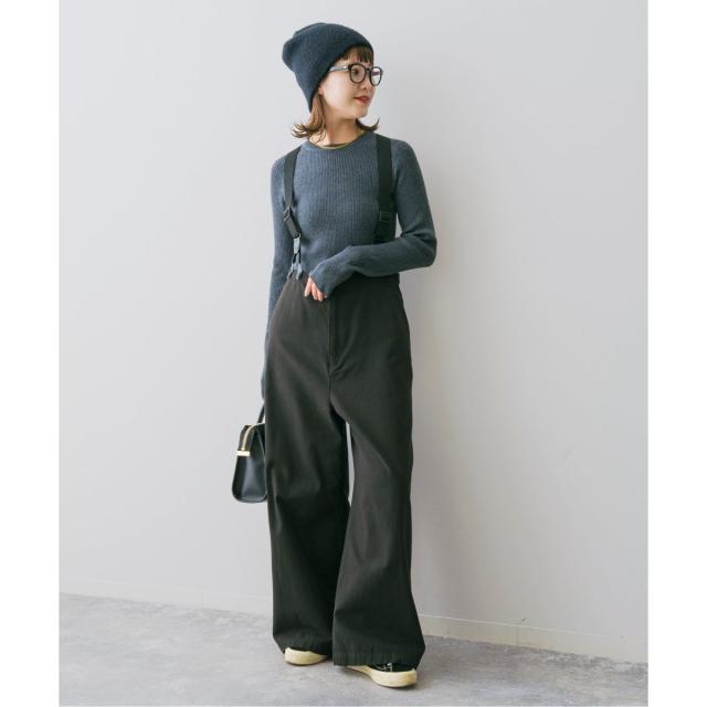 サスペンダー付きワーカーパンツ Spick & Span（スピックアンドスパン）の「サスペンダー付き