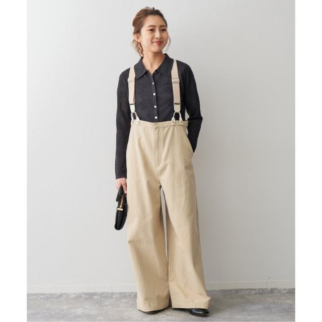 Spick and Span サスペンダー付き ワーカーパンツ 追加》サスペンダー付きワーカーパンツ（その他パンツ）｜Spick