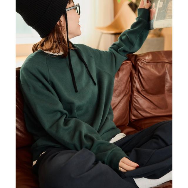 スピックアンドスパン　フロッキープリントスウェット スピック＆スパン（Spick and Span）/《WEB限定追加》【RIKA ABE