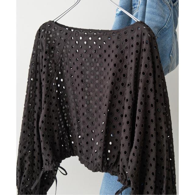 スピック＆スパン（Spick and Span）/《予約》カットワークドットボートネックブラウスの通販は 16,500円