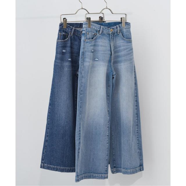 スピック＆スパン（Spick and Span）/5 1/2 BAGGY DENIMの通販は