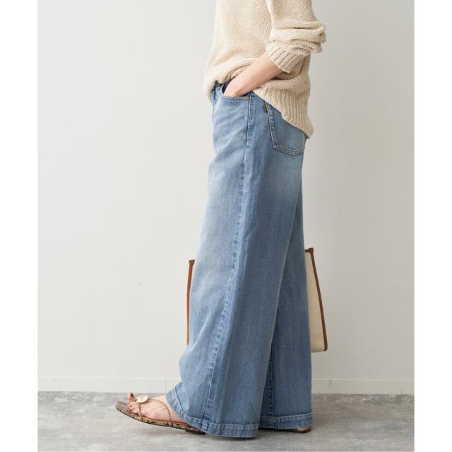 スピック＆スパン（Spick and Span）/5 1/2 BAGGY DENIMの通販は