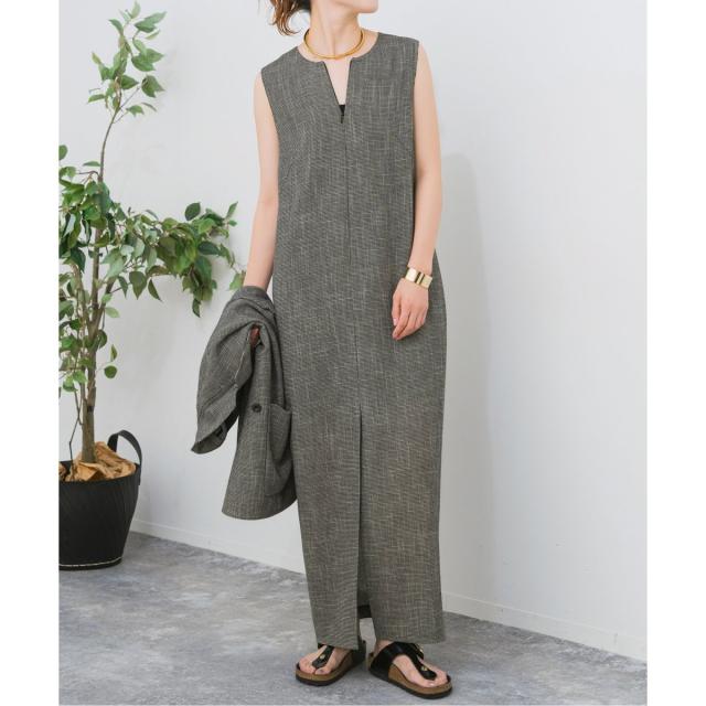 Spick and SpanカラミIラインワンピース Spick and SpanカラミIラインワンピース スピック＆スパン（Spick and