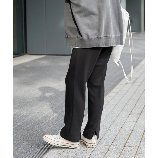 spick and span スピックアンドスパン イージーバックスリットパンツ
