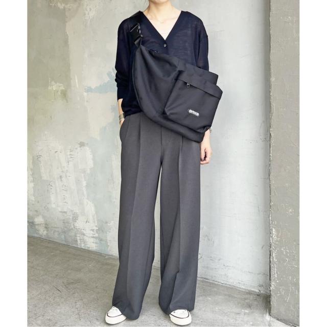 スピック＆スパン（Spick and Span）/《追加2》ダブルクロスツータックパンツ