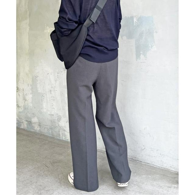 スピック＆スパン（Spick and Span）/《追加2》ダブルクロスツータックパンツ