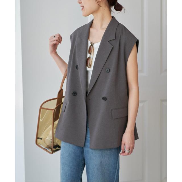 【1度使用・美品】Spick and Span ドライメランジジレ ドライメランジジレ（ジレ）｜Spick and Span（スピック＆スパン