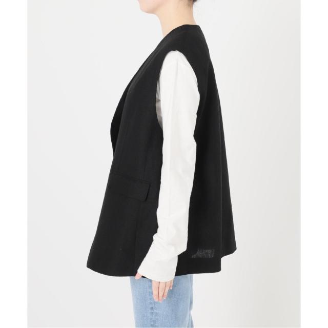 リネンキャンパスVカラージレ　spick and span リネンキャンバスVカラージレ（ジレ）｜Spick and Span