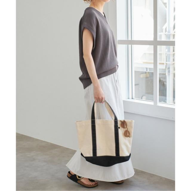 スピック＆スパン（Spick and Span）/コットンシルクリネンニットベスト