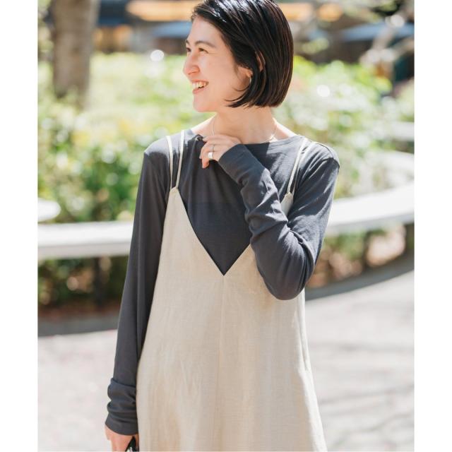 スピック＆スパン（Spick and Span）/《追加2》シアーボートネックプルオーバー