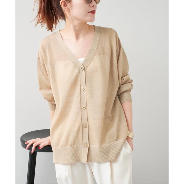 【Spick and Span】シアーカーディガン ウォッシャブルシアーカーディガン（カーディガン/ボレロ