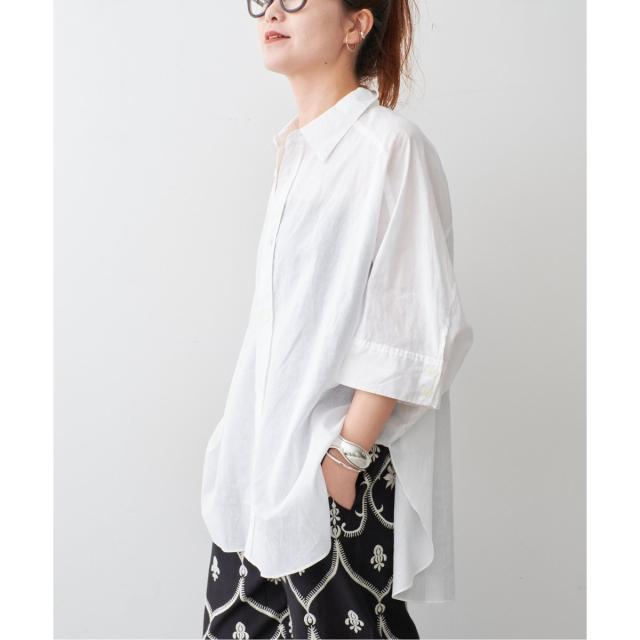 Spick & Span コットンリネンドルマンスリーブシャツ Spick & Span｜コットンリネンドルマンスリーブシャツ | Rakuten