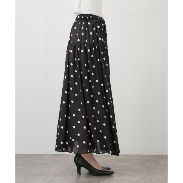 Spick and Span ドットボリュームスカート ドットボリュームスカート（ロング・マキシ丈スカート）｜Spick