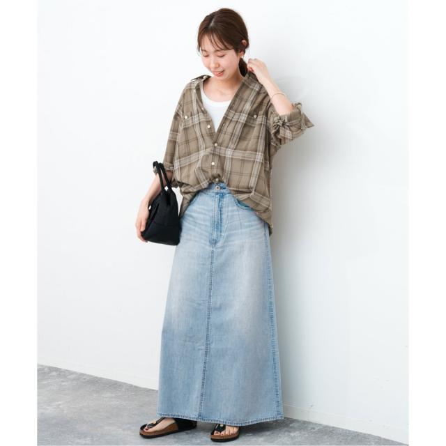 Spick & Span 25SSコットンボイルチェックシャツ　スピック＆スパン Spick & Span - スピック&スパン 23SS コットンボイルチェック