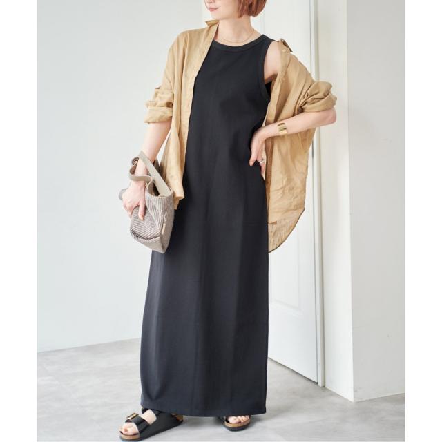 スピック＆スパン（Spick and Span）/《追加》天竺アメスリロングワンピース