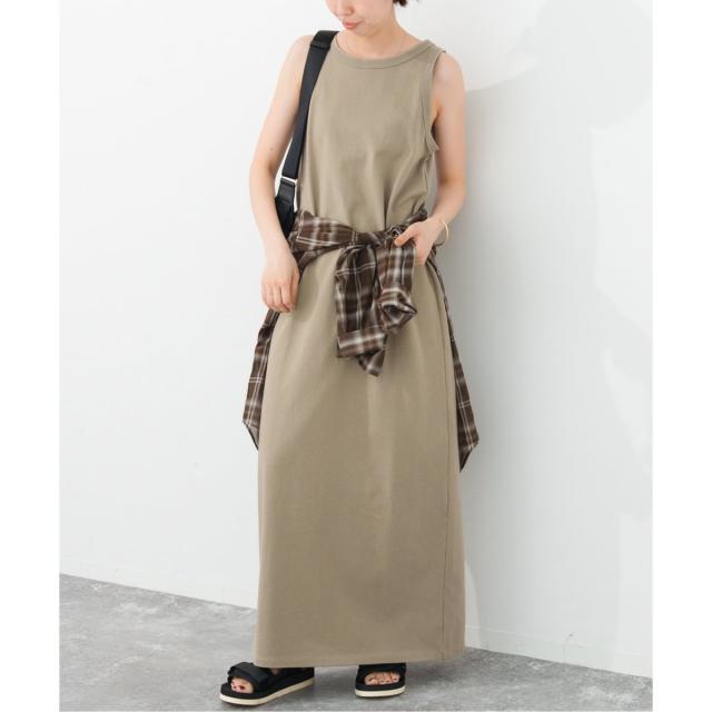 スピック＆スパン（Spick and Span）/《追加》天竺アメスリロングワンピース