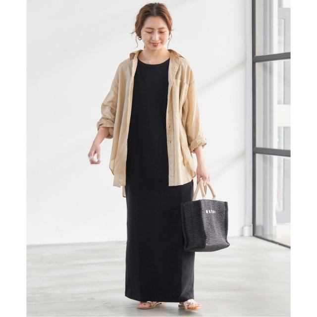 スピック＆スパン（Spick and Span）/《追加》天竺アメスリロングワンピース