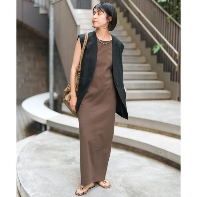 スピック＆スパン（Spick and Span）/《追加》天竺アメスリロングワンピース