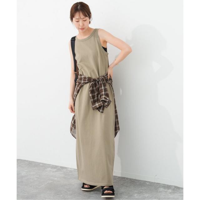 スピック＆スパン（Spick and Span）/《追加》天竺アメスリロングワンピース