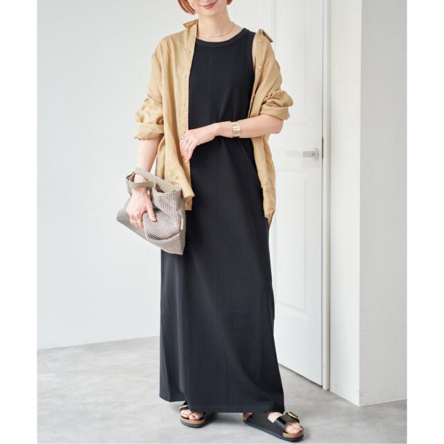 スピック＆スパン（Spick and Span）/《追加》天竺アメスリロングワンピース