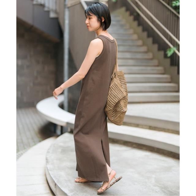 スピック＆スパン（Spick and Span）/《追加》天竺アメスリロングワンピース