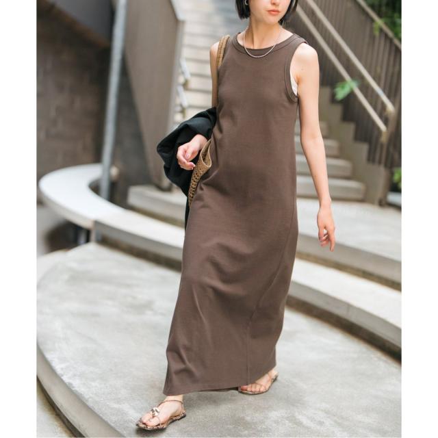 スピック＆スパン（Spick and Span）/《追加》天竺アメスリロングワンピース