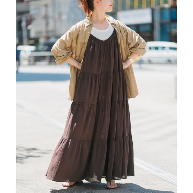 USED古着(ユーズドフルギ) {{KAIEKA}} Tiered Camisole Dress