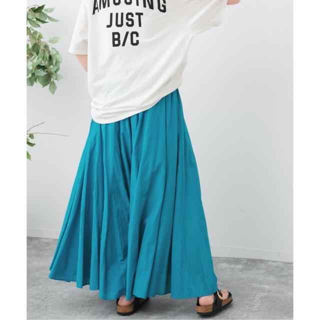 スピック＆スパン（Spick and Span）/HYU ギャザーフレアスカート