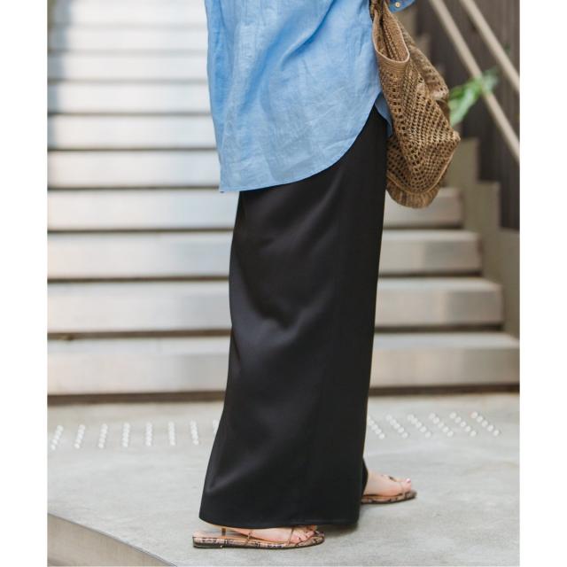 スピック＆スパン（Spick and Span）/サテンイージースカート