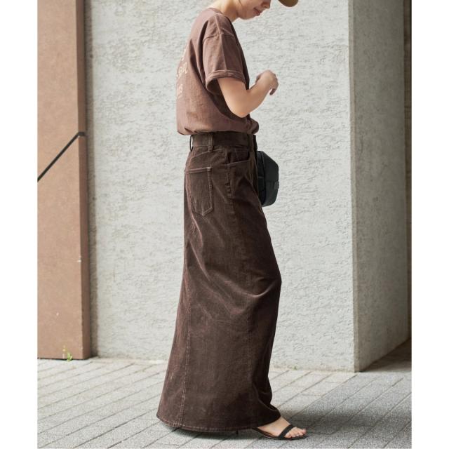 スピック＆スパン（Spick and Span）/ストレッチコーデュロイスカート