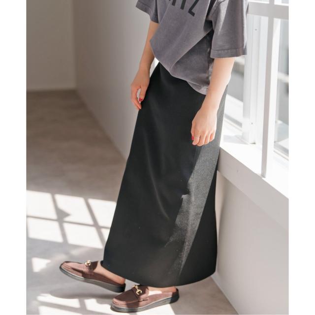 スピック＆スパン（Spick and Span）/《WEB限定》ウォッシャブルニットタイトスカート