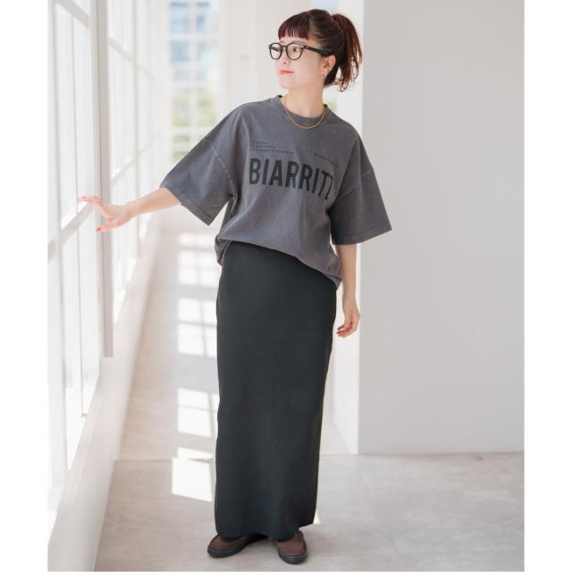 スピック＆スパン（Spick and Span）/《WEB限定》ウォッシャブルニットタイトスカート