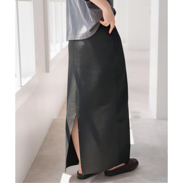 スピック＆スパン（Spick and Span）/《WEB限定》ウォッシャブルニットタイトスカート