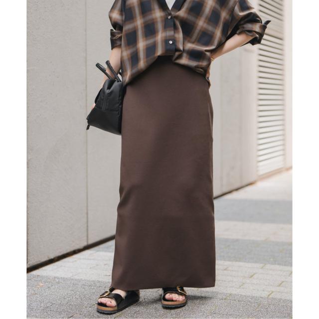 スピック＆スパン（Spick and Span）/《WEB限定》ウォッシャブルニットタイトスカート