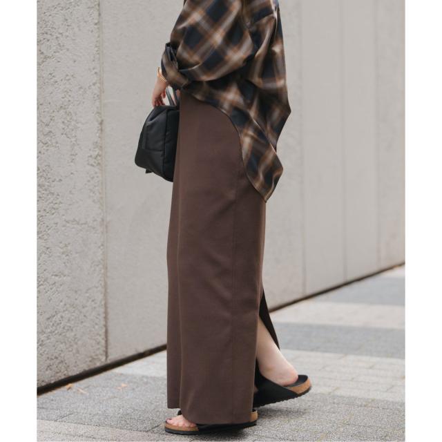 スピック＆スパン（Spick and Span）/《WEB限定》ウォッシャブルニットタイトスカート