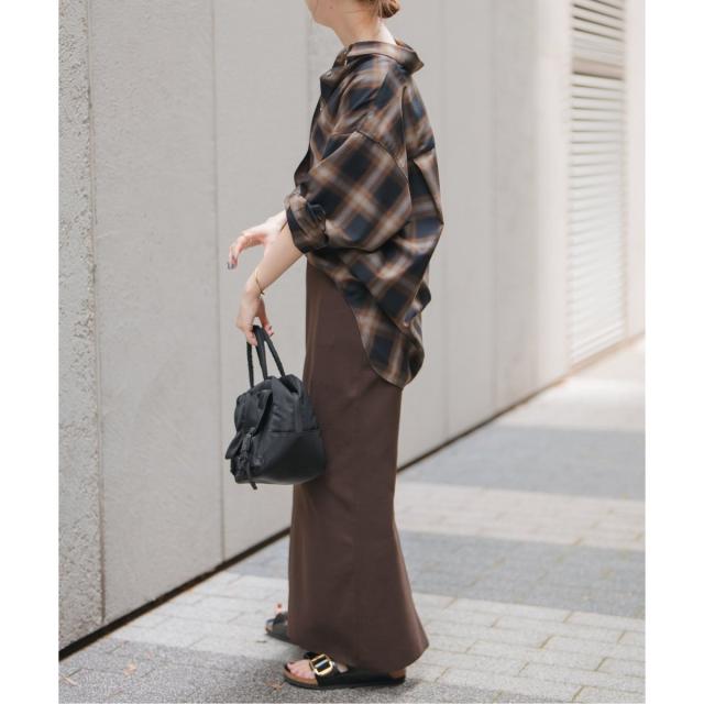 スピック＆スパン（Spick and Span）/《WEB限定》ウォッシャブルニットタイトスカート