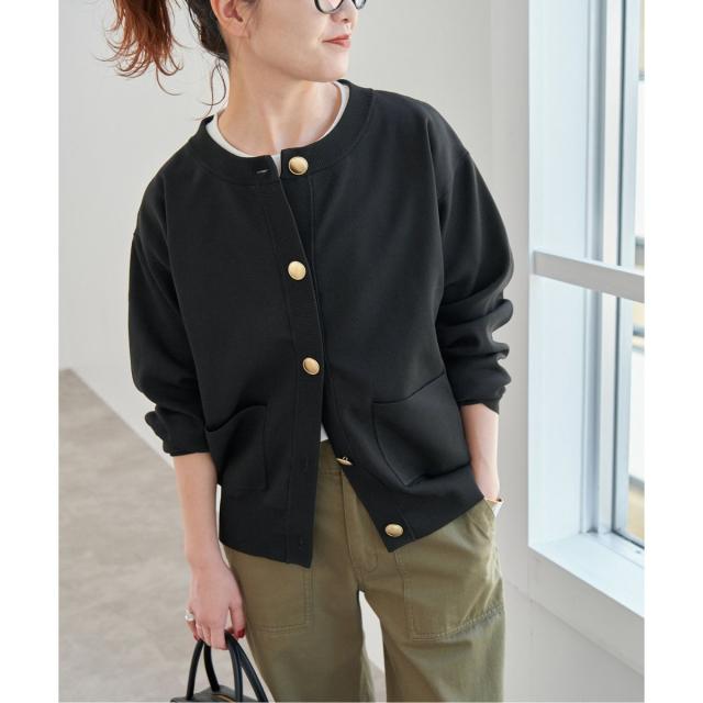 スピック＆スパン（Spick and Span）/《WEB限定 / 追加》ウォッシャブルクルーネックカーディガン