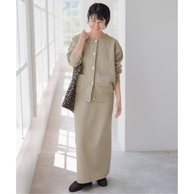 スピック＆スパン（Spick and Span）/《WEB限定 / 追加》ウォッシャブルクルーネックカーディガン