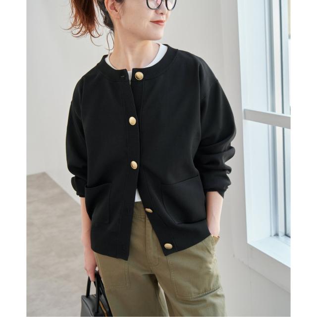 スピック＆スパン（Spick and Span）/《WEB限定 / 追加》ウォッシャブルクルーネックカーディガン