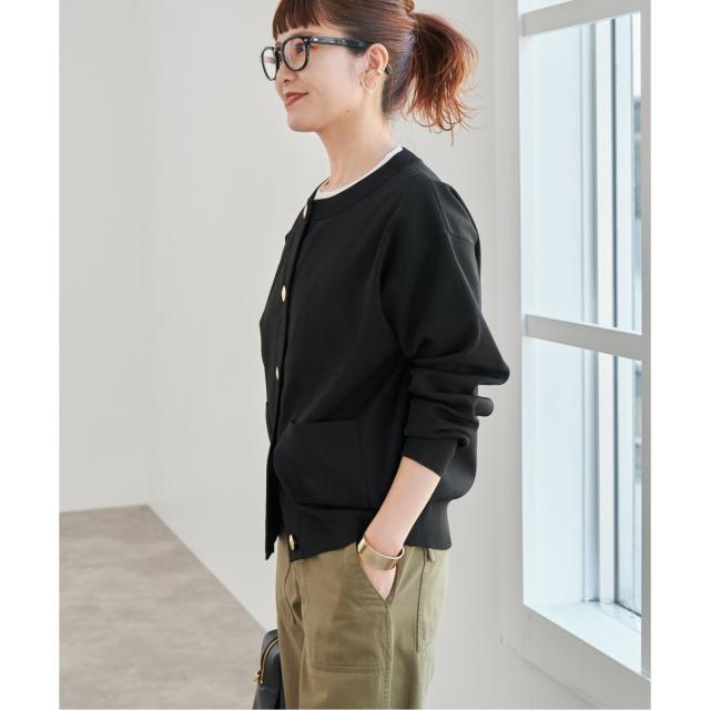 スピック＆スパン（Spick and Span）/《WEB限定 / 追加》ウォッシャブルクルーネックカーディガン