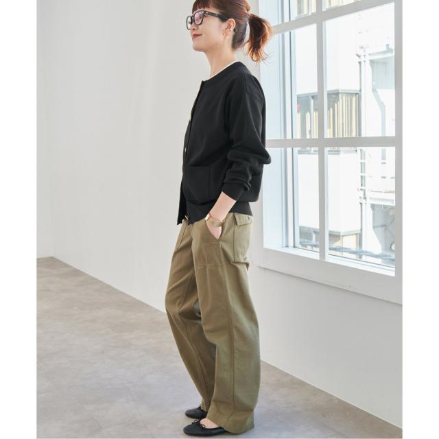 スピック＆スパン（Spick and Span）/《WEB限定 / 追加》ウォッシャブルクルーネックカーディガン